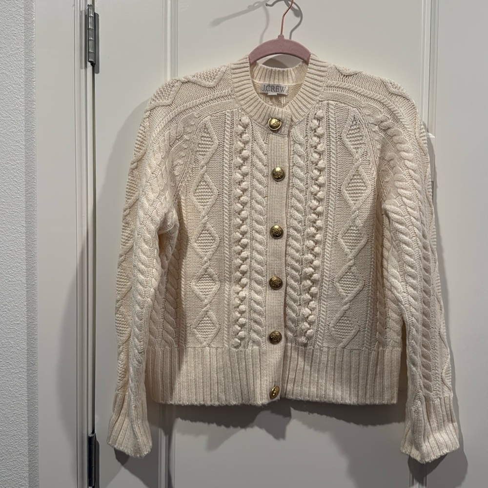 Lot of JCrew Cable Knit Cardigans